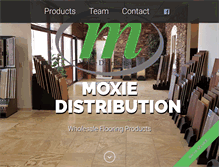 Tablet Screenshot of moxieflooring.com